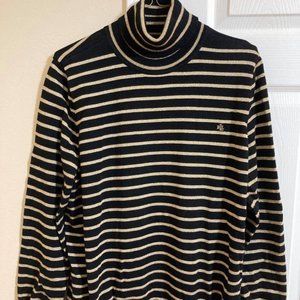 Lauren Ralph Lauren Black and Gold Sweater-2X